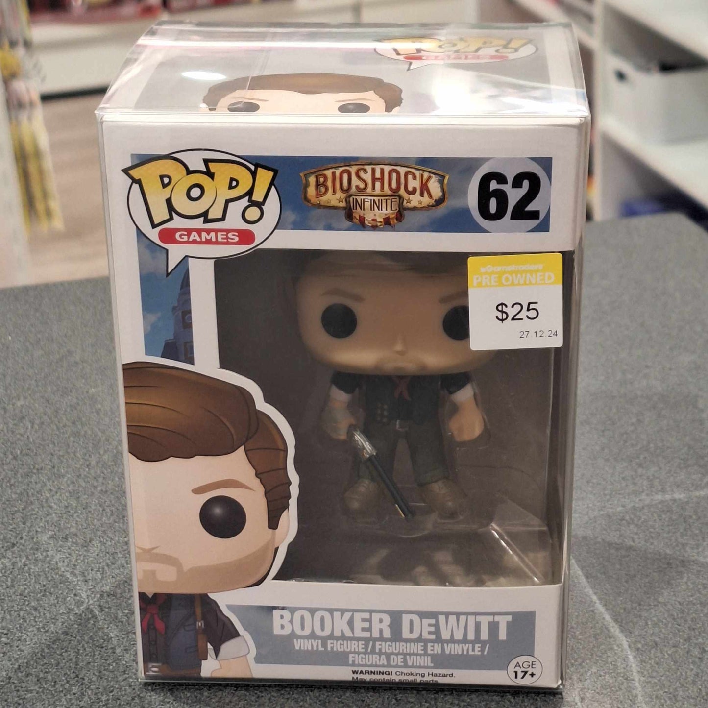 Bioshock - Infinite - Booker De Witt Pop! Vinyl