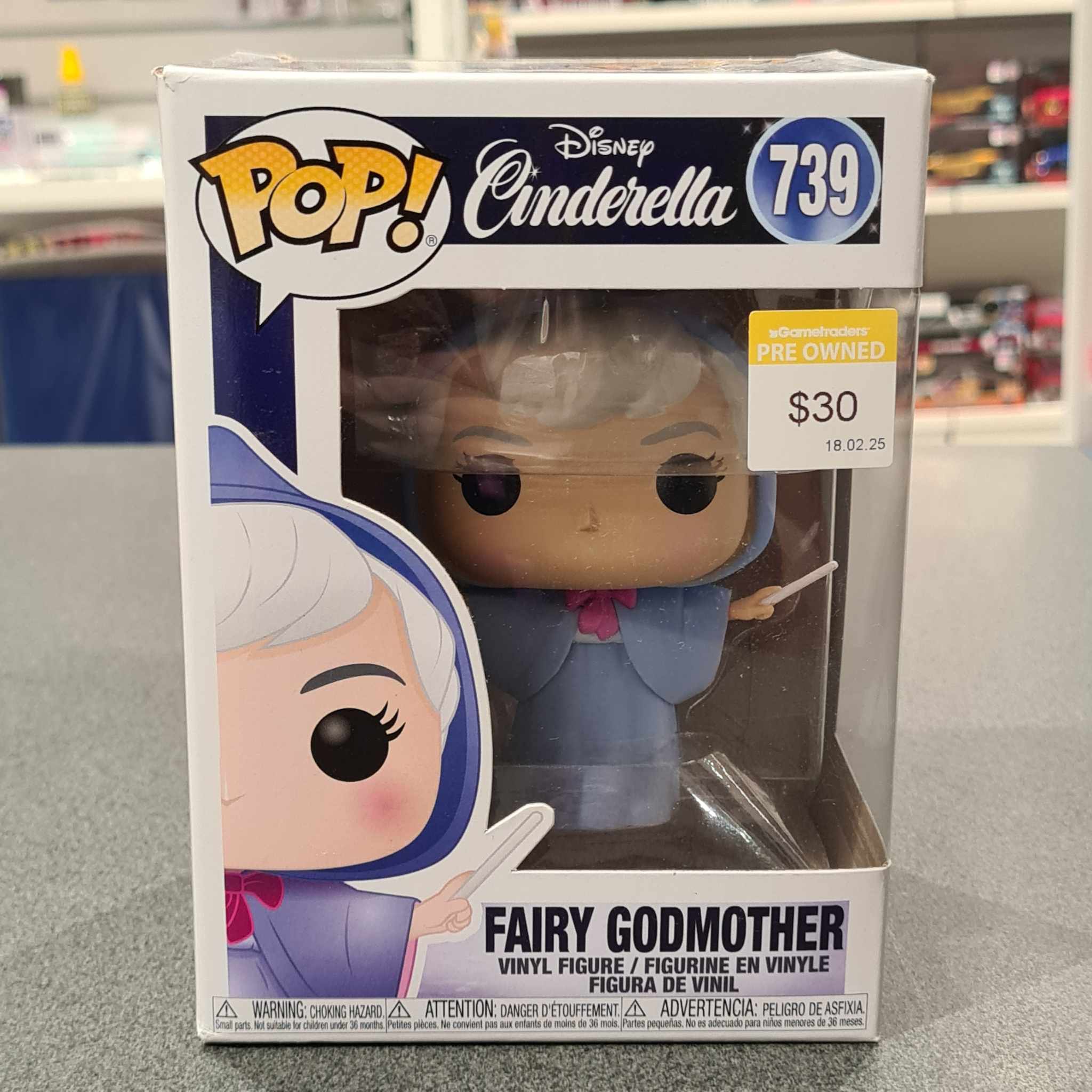 Cinderella - Fairy Godmother Pop! Vinyl