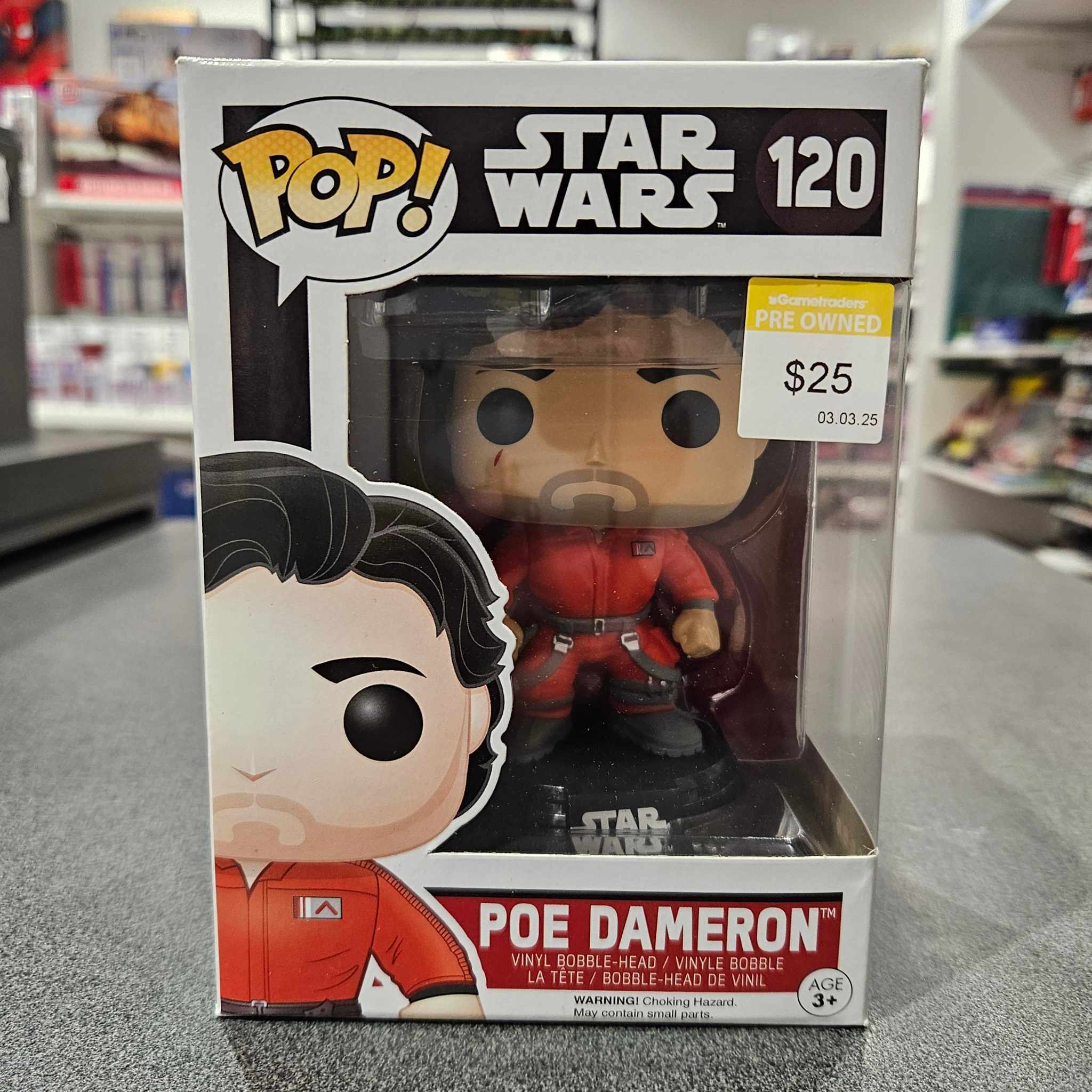 Star Wars - The Force Awakens Poe Dameron Jumpsuit Pop! Vinyl