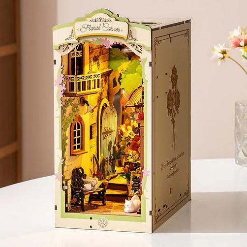 Robotime DIY Book Nook Kit Floral Corner