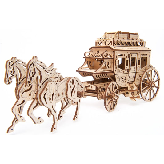 UGears Stagecoach Mechanical Model