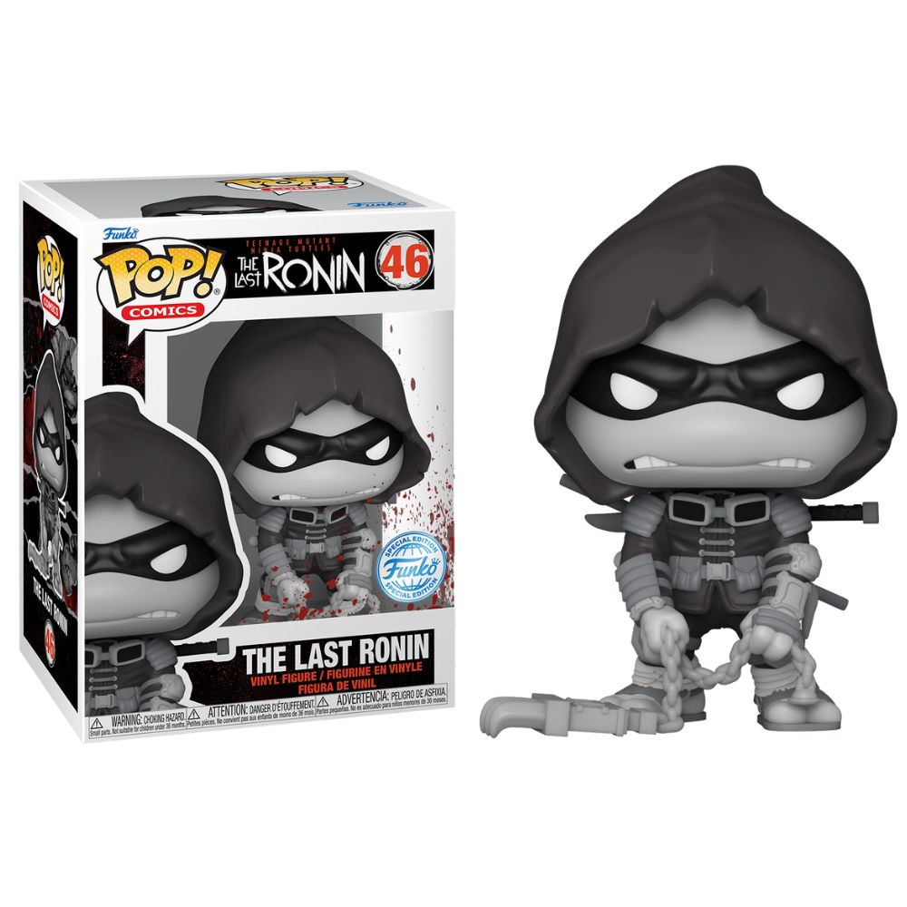 Teenage Mutant Ninja Turtles: Last Ronin - The Last Ronin Black & White US Exclusive Pop! Vinyl