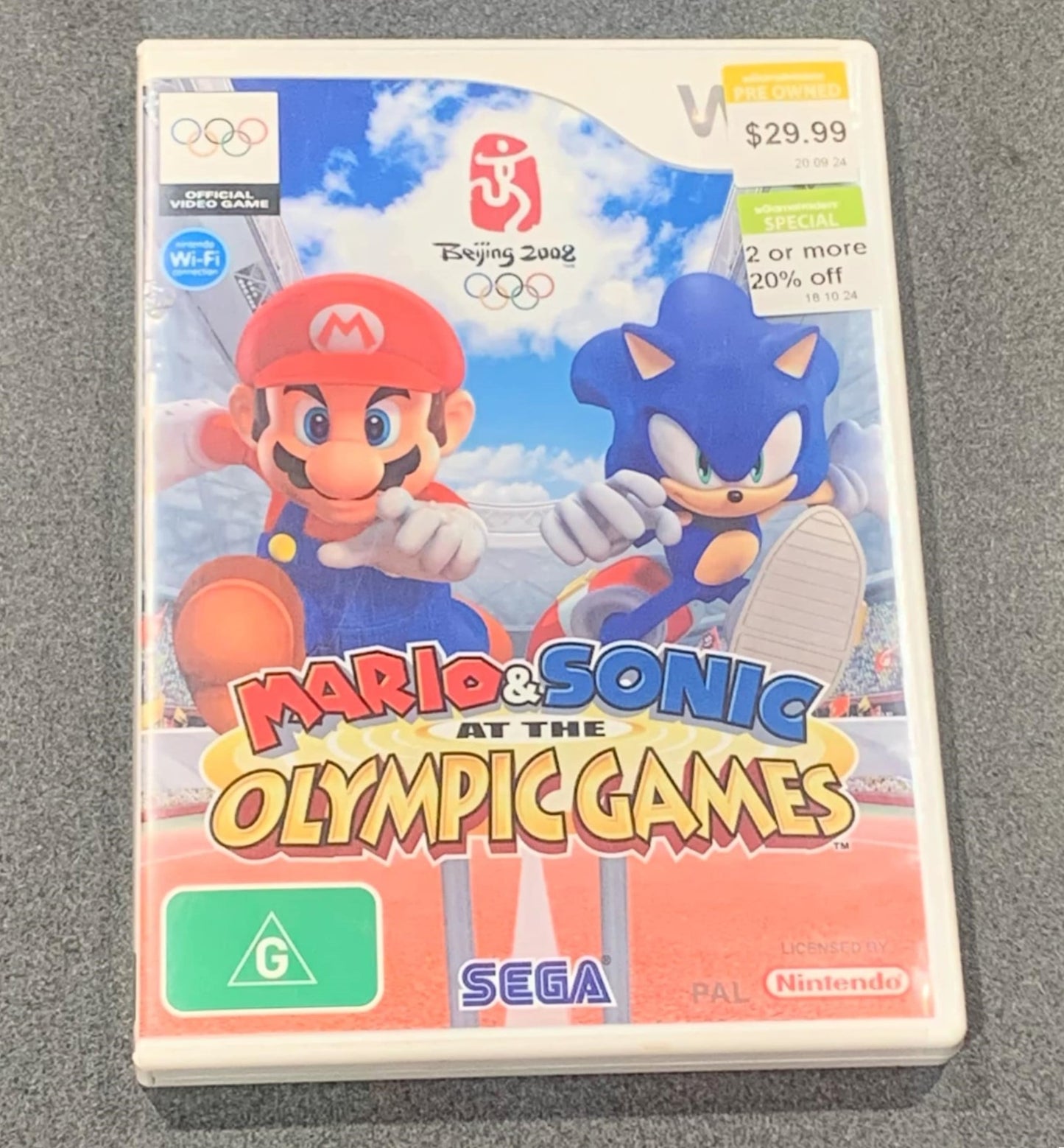 Mario and Sonic At The Olympic Games New