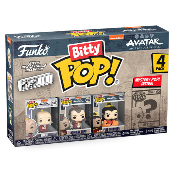 Avatar - The Last Airbender - Iroh Bitty Pop! 4 Pack