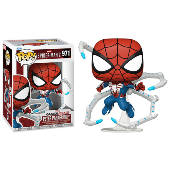 Spiderman 2 (Video Game 2023) - Peter Parker with Advanced Suit 2.0 Pop! Vinyl