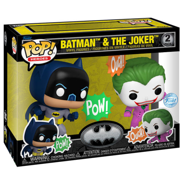 Batman: 85th Anniversary - Batman & Joker (1966) US Exclusive Pop! Vinyl 2 Pack