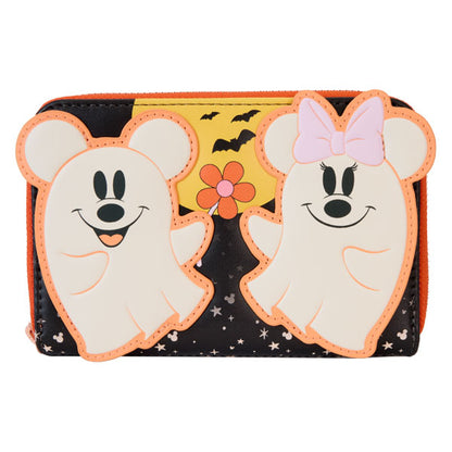 Loungefly - Disney - Mickey & Friends Halloween Zip Wallet