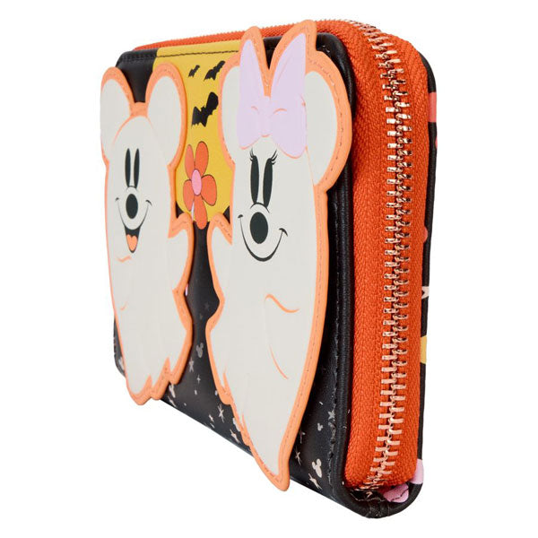 Loungefly - Disney - Mickey & Friends Halloween Zip Wallet