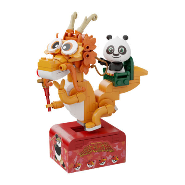 Kung Fu Panda - Po's Cosrider Building Block Construction Set (186 Pieces)