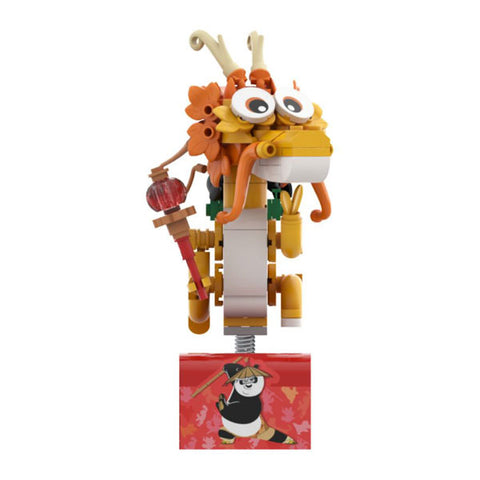 Image of Kung Fu Panda - Po's Cosrider Building Block Construction Set (186 Pieces)