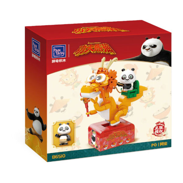 Kung Fu Panda - Po's Cosrider Building Block Construction Set (186 Pieces)