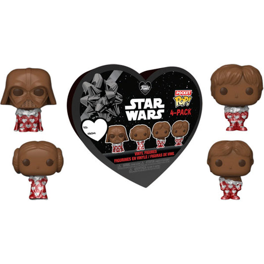 Star Wars: Valentines 2024 - Pocket Pop Heart Box 4-Pack