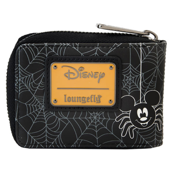 Loungefly - Disney - Minnie Mouse Spider Glow Accordion Wallet