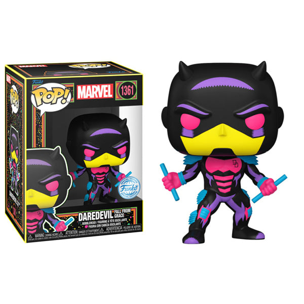 Marvel - Daredevil (Fall from Grace) Black Light US Exclusive Pop! Vinyl