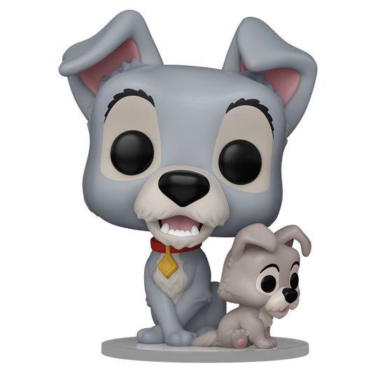 Lady and the Tramp (1955) - Tramp with Puppy 70th Anniversary Pop! Vinyl