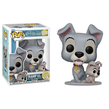 Lady and the Tramp (1955) - Tramp with Puppy 70th Anniversary Pop! Vinyl