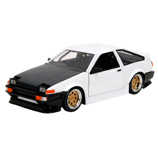 JDM Tuners - 1986 Toyota Trueno AE86 1:24 Scale Diecast Vehicle