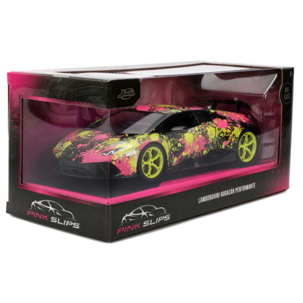 Pink Slips - 1:24 Scale 2017 Lamborghini Huracan Performante Diecast Vehicle