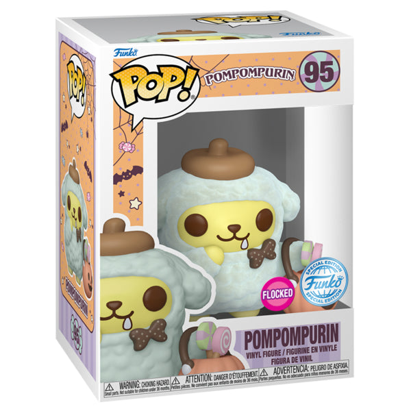 Sanrio - Pompompurin (Halloween) US Exclusive Flocked Pop! Vinyl