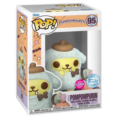 Sanrio - Pompompurin (Halloween) US Exclusive Flocked Pop! Vinyl