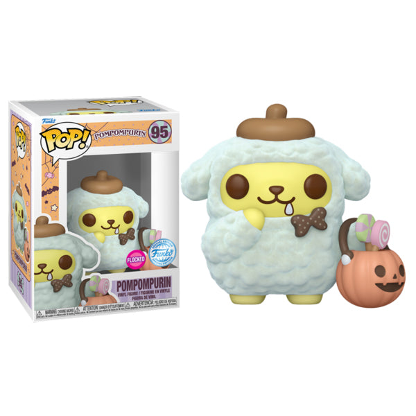 Sanrio - Pompompurin (Halloween) US Exclusive Flocked Pop! Vinyl