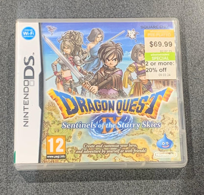 Dragon Quest 9 Sentnels Of The Starry Skies