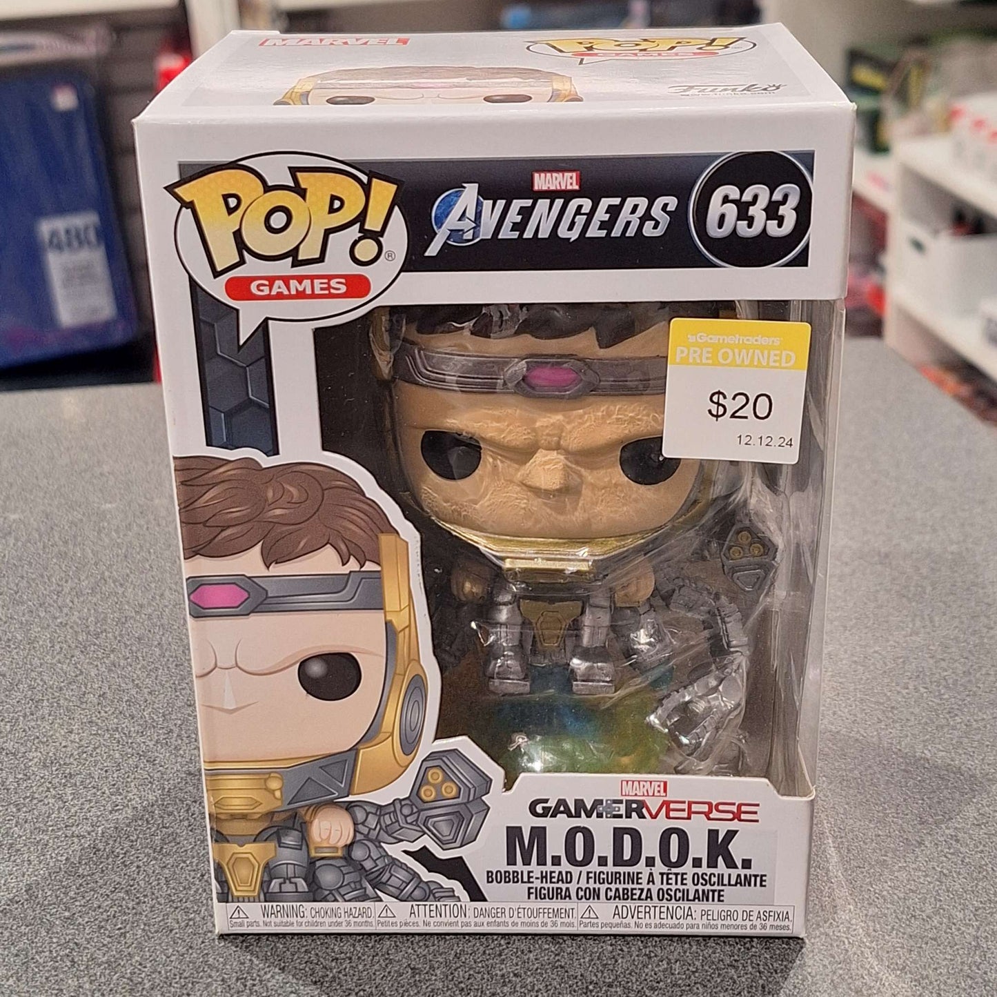 Avengers (VG2020) - MODOK Pop! Vinyl