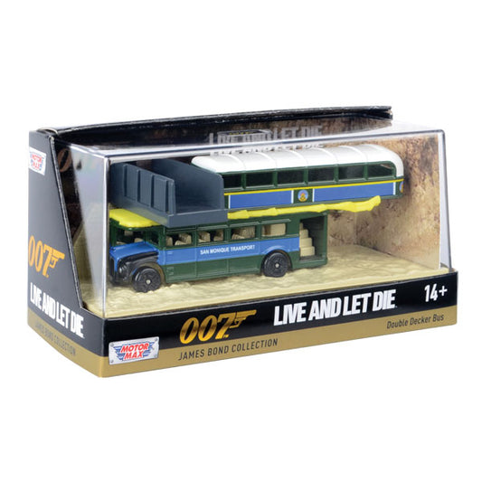 James Bond Collection - 3 Inch Diorama Live And Let Die (Double Decker Bus)