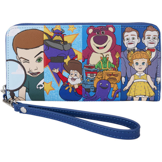 Loungefly - Toy Story - Movie Collab Baddies Zip Around Wristlet Wallet