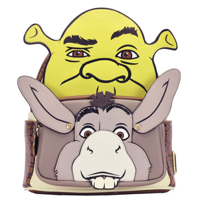 Loungefly - Shrek - Shrek & Donkey Cosplay Mini Backpack