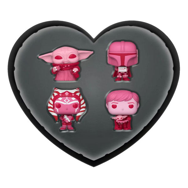 Star Wars: Valentines 2024 - Pink US Exclusive Pocket Pop! 4-Pack Heart Box