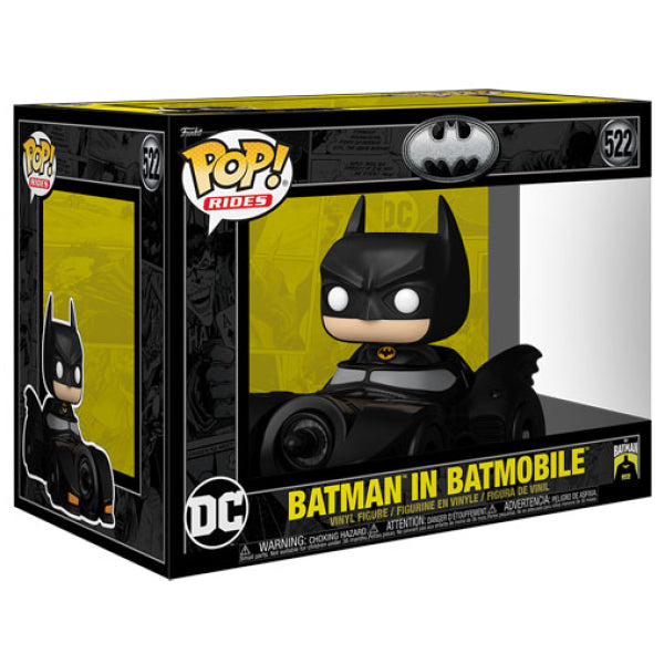 Batman 85th Anniversary - Batman (1989) with Batmobile Pop! Ride