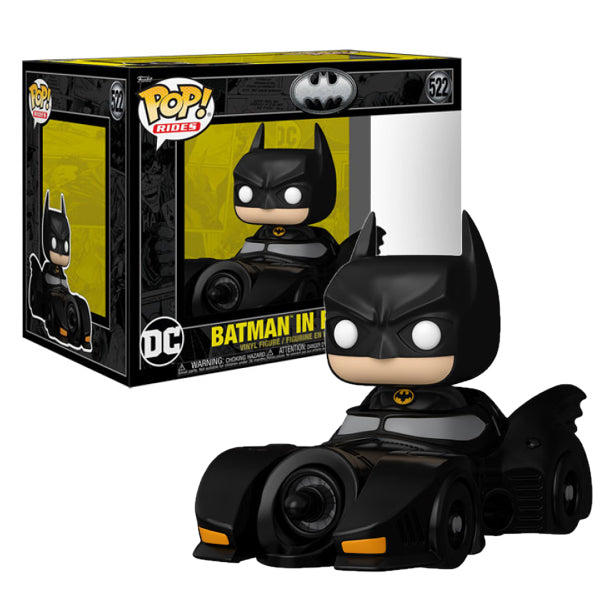 Batman 85th Anniversary - Batman (1989) with Batmobile Pop! Ride