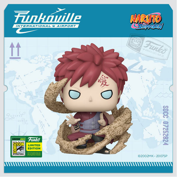 SDCC 2024 - Naruto Shippuden - Gaara US Exclusive Pop! Vinyl