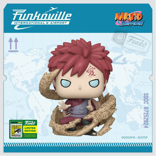 SDCC 2024 - Naruto Shippuden - Gaara US Exclusive Pop! Vinyl