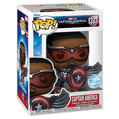 Captain America - Brave New World - Captain America (Deco) US Exclusive Pop! Vinyl