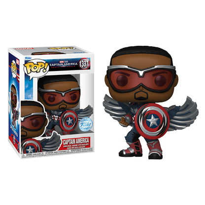 Captain America - Brave New World - Captain America (Deco) US Exclusive Pop! Vinyl