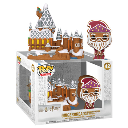 Harry Potter - Gingerbread Albus Dumbledore with Hogwarts Pop! Town