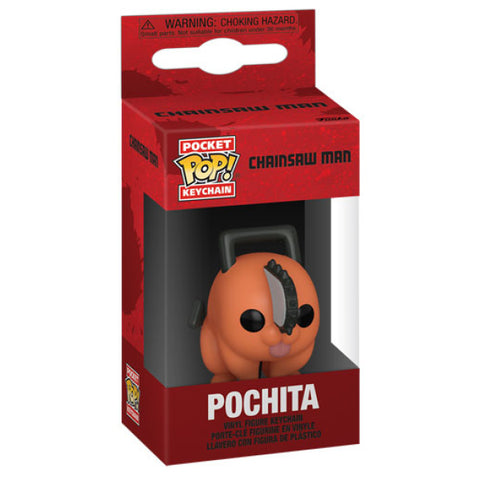 Image of Chainsaw Man - Pochita Pop! Keychain