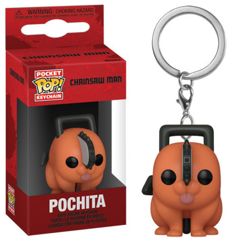 Image of Chainsaw Man - Pochita Pop! Keychain