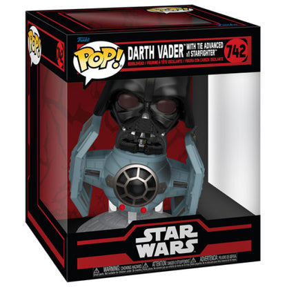 Star Wars: Dark Side - Vader with TIE Advanced x 1 Starfrighter Pop! Ride