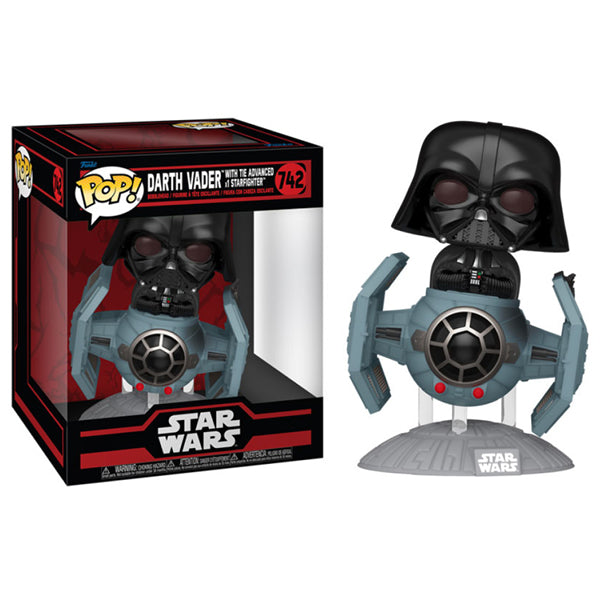 Star Wars: Dark Side - Vader with TIE Advanced x 1 Starfrighter Pop! Ride