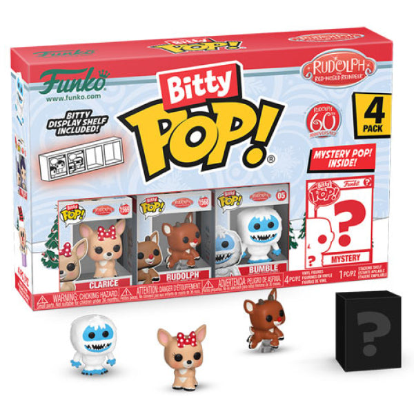 Rudolph - Clarice Bitty Pop! Vinyl 4 Pack