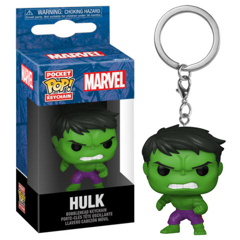 Image of Marvel Comics - New Classics Hulk Pocket Pop! Keychain