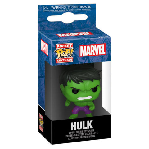 Image of Marvel Comics - New Classics Hulk Pocket Pop! Keychain