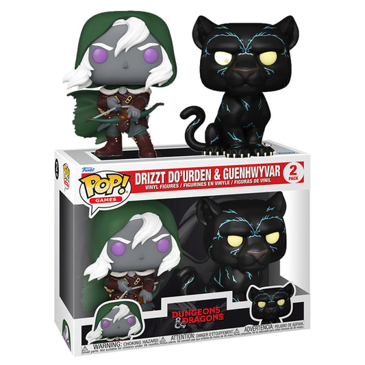 Dungeons & Dragons - Drizzt Do’Urden & Guenhwyvar Pop! Vinyl 2 Pack