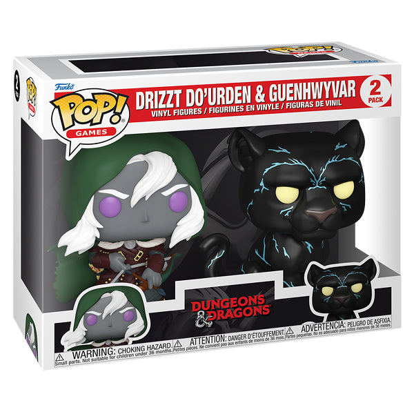 Dungeons & Dragons - Drizzt Do’Urden & Guenhwyvar Pop! Vinyl 2 Pack