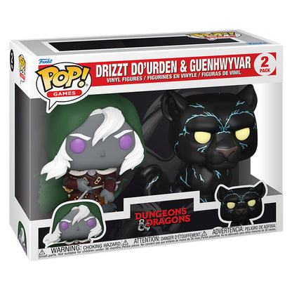 Dungeons & Dragons - Drizzt Do’Urden & Guenhwyvar Pop! Vinyl 2 Pack