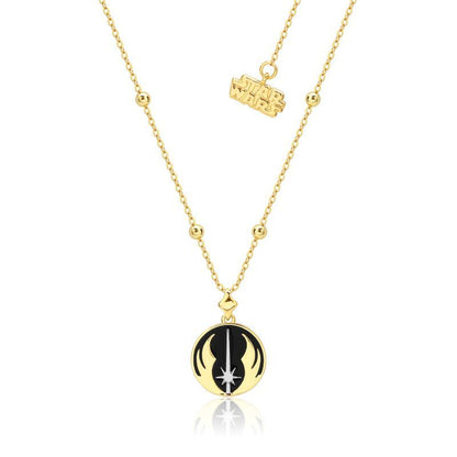 Couture Kingdom - Precious Metal Star Wars Jedi Order Necklace