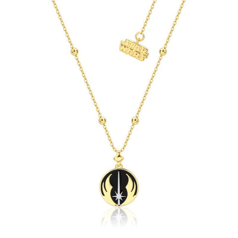 Image of Couture Kingdom - Precious Metal Star Wars Jedi Order Necklace